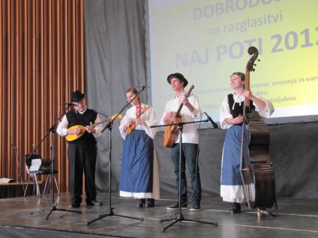 Podelitev priznanja za 3. naj turistično pot v Sloveniji, januar 2013 2